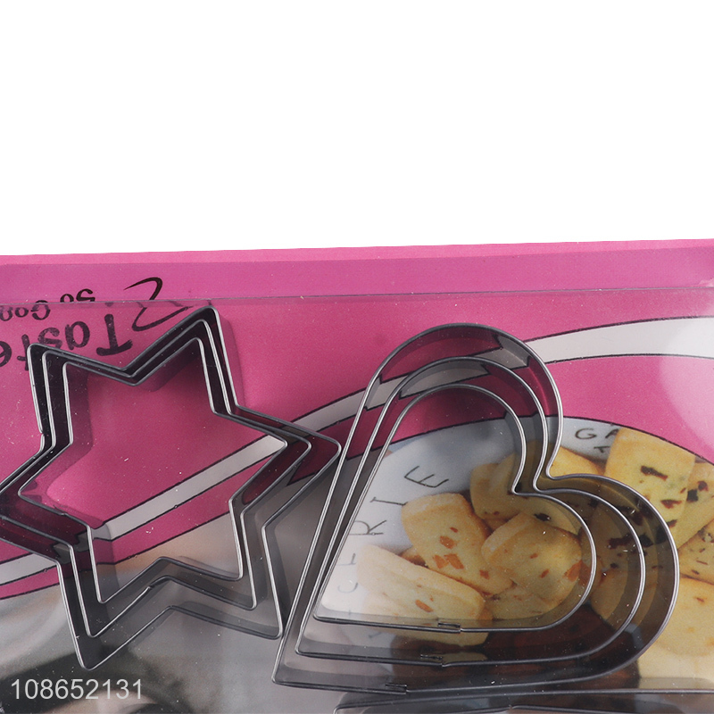 Best selling 12pcs professional baking tool cookies mould set wholesale