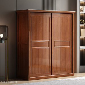 Low price bedroom furniture sliding door closet wardrobes for sale