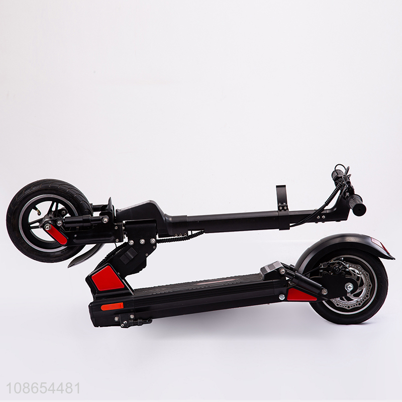 High quality adult aluminum alloy frame two-wheel foldable electric scooter