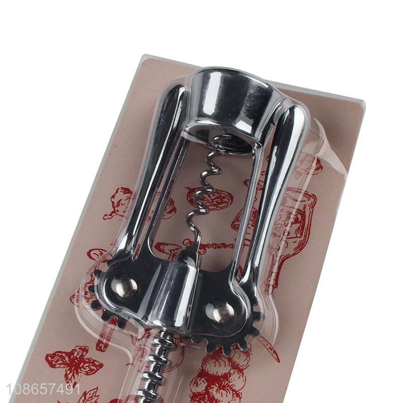 Hot selling zinc alloy wine bottle opener wing corkscrews