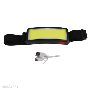 Wholesale 5V 3W 220LM 40COB Multifunctional Soft Light Headlamp (400mA 14500 lithium battery)