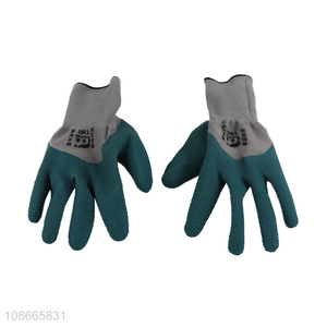 Hot items wear-resistant latex work labor gloves for hand protection