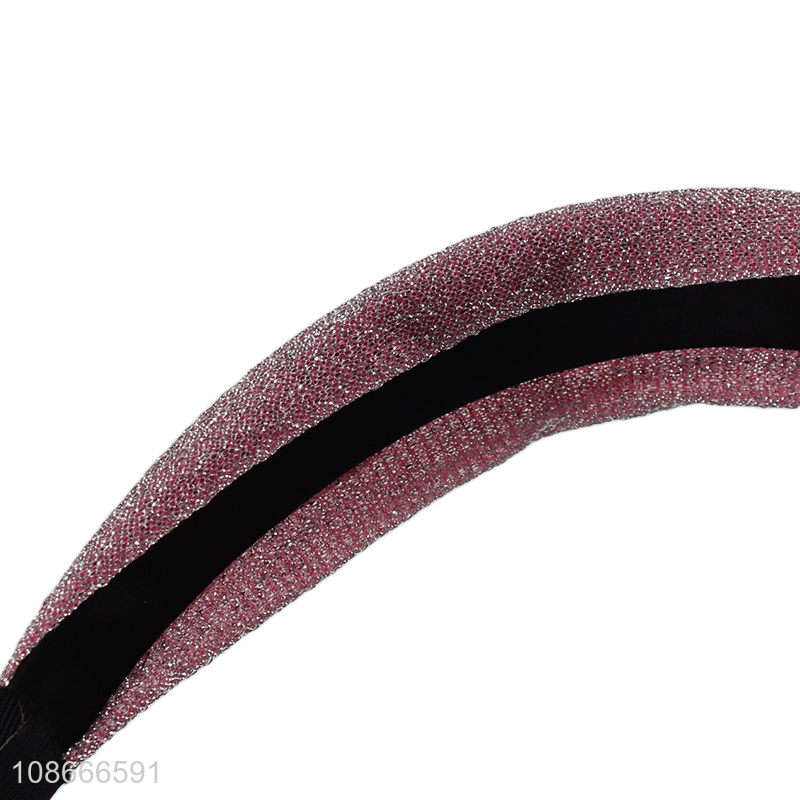 Good quality wide knotted headband hair hoop for women and girls