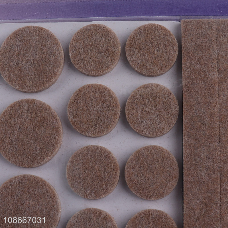 Best selling 27pcs anti-scrach furniture pads wood floor protectors