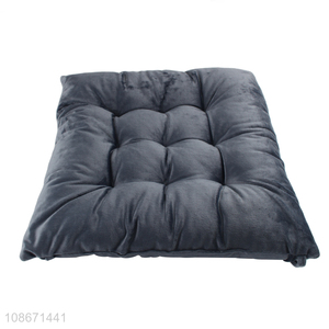 Online wholesale winter thick non-slip chair cushion with ties