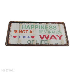 Popular products door <em>decoration</em> metal sign elegant for sale