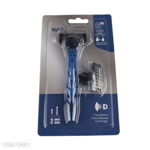 Good quality personal care disposable travel men shaving razor for sale