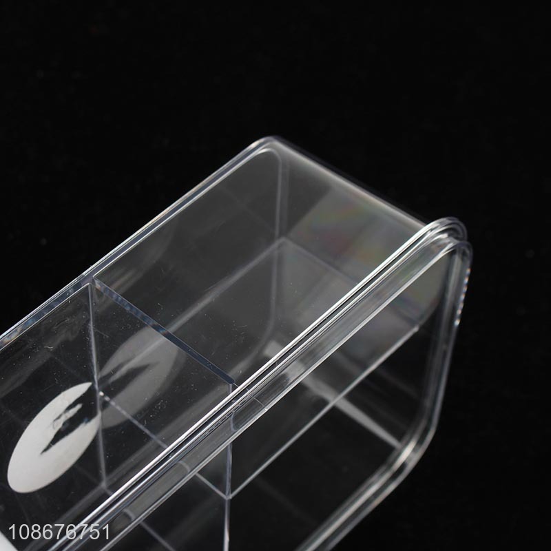 Wholesale 1050ml 2-compartment food grade plastic freezer storage container