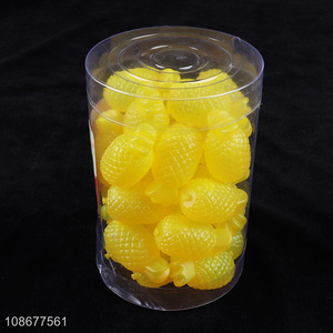 Factory supply pineapple shape ice cube for bar accessories