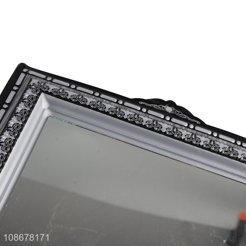 Online wholesale antique pvc framed wall mirror bathroom vanity mirror