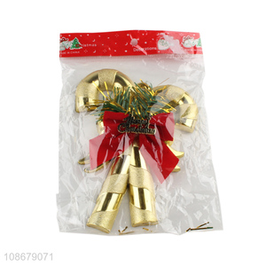 China products cane shape christmas hanging ornaments for home décor