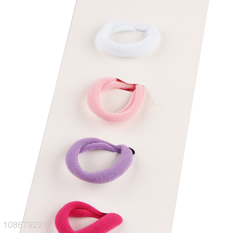 New arrival elastic girls bowknot hair ring hair rope for sale