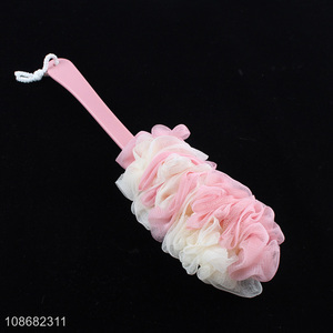 Yiwu market bath supplies long handle bath body brush for sale