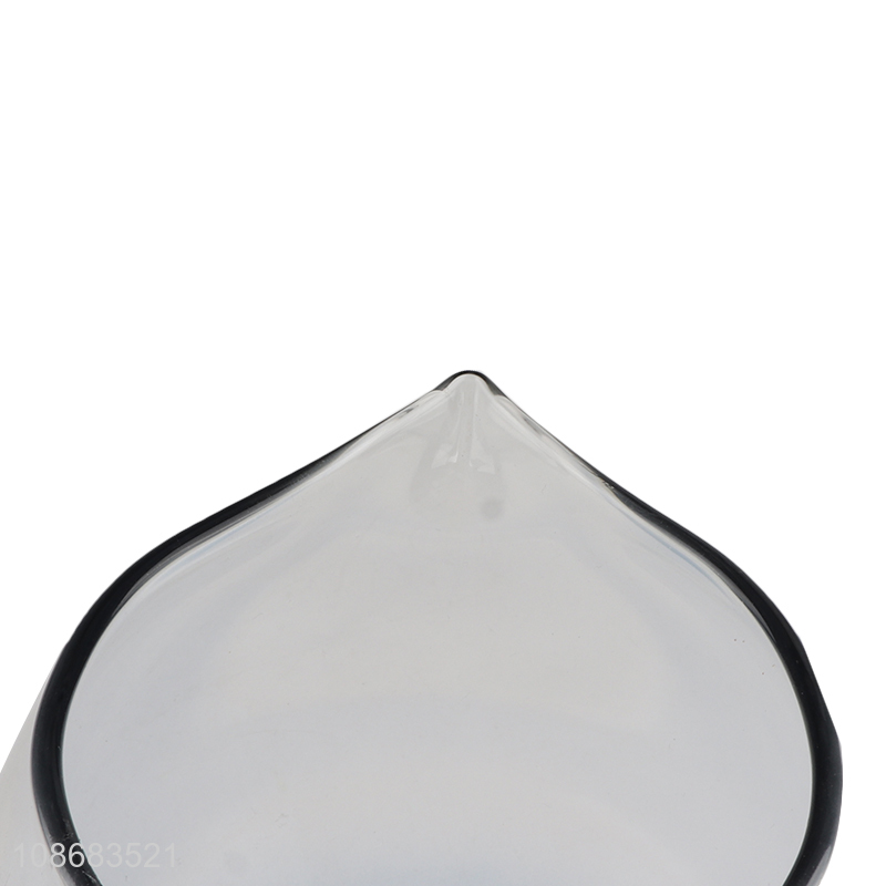 Top selling household glass water jug milk jug with handle