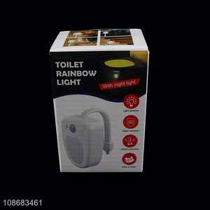 Yiwu market waterproof LED toilet light night light for bathroom