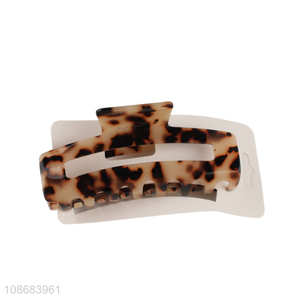 Online wholesale large acetate hair barrettes non-slip hair claw clips