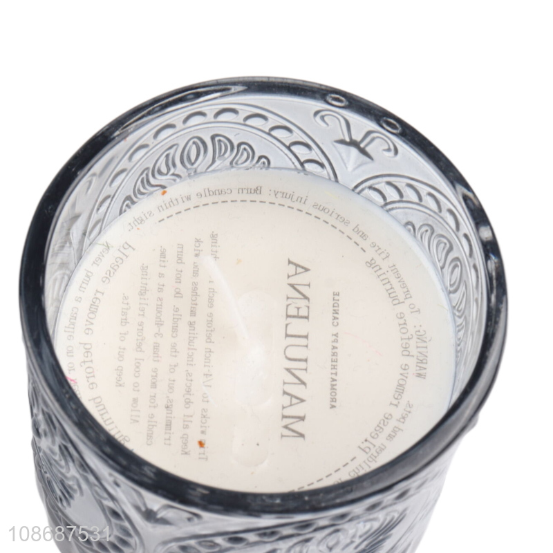 Popular products glass jar scented candle soy wax candle for sale