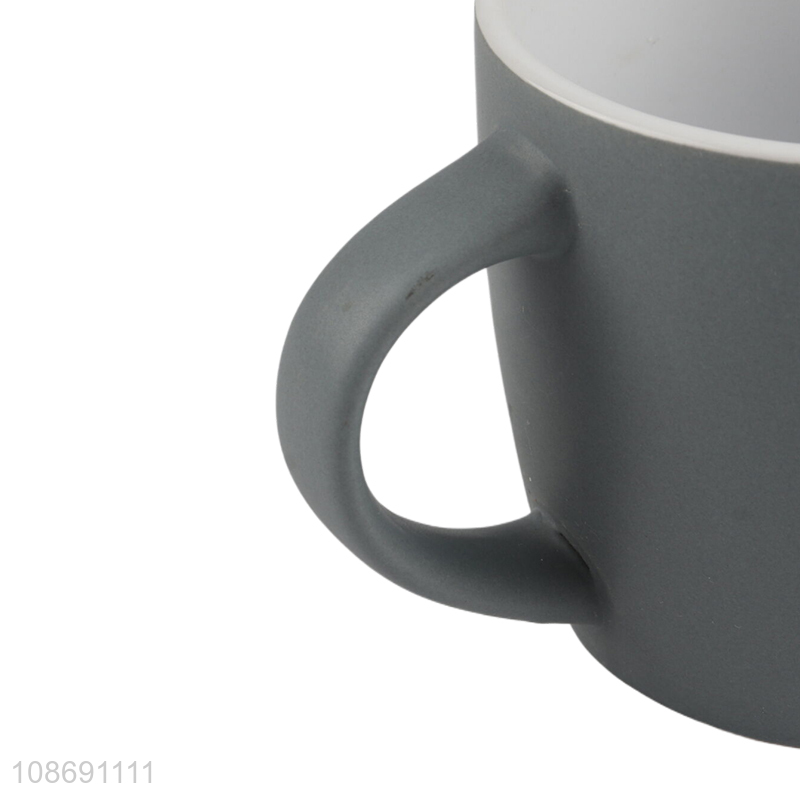 New product matte frosted stoneware coffee mug ceramic water cup