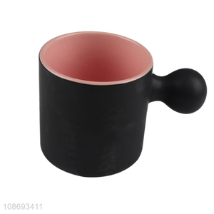 New product custom ceramic espresso coffee mug with unique handle