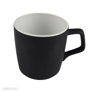 Online wholesale matte frosted ceramic coffee mugs milk cups