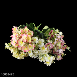 Latest design natural plastic 6heads <em>artificial</em> <em>flower</em> simulation <em>flower</em> for sale