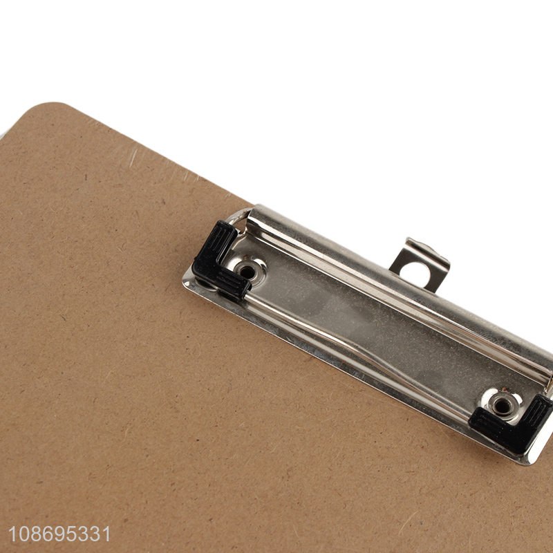 China supplier school office mdf A4 file clipboard for sale