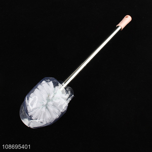 Yiwu market reusable bathroom cleaning brush toilet brush with long handle