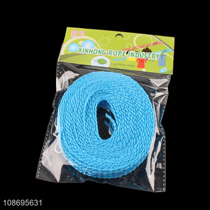 Hot selling blue 5m indoor outdoor windproof clothesline for household