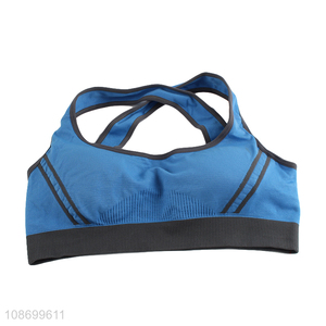 New product cross back seamless sports bras fitness gym tops