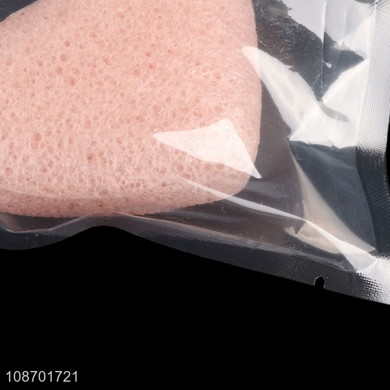 New arrival organic facial cleansing konjac sponge for makeup removal