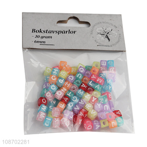 Popular product candy colored letter beads DIY bracelet making kit