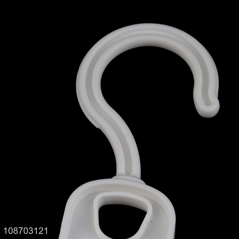 Good quality handbag hanger rotating plastic foldable bag hook