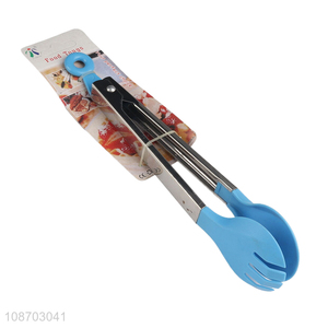 Latest design multipurpose barbecue clip food tongs for kitchen gadget