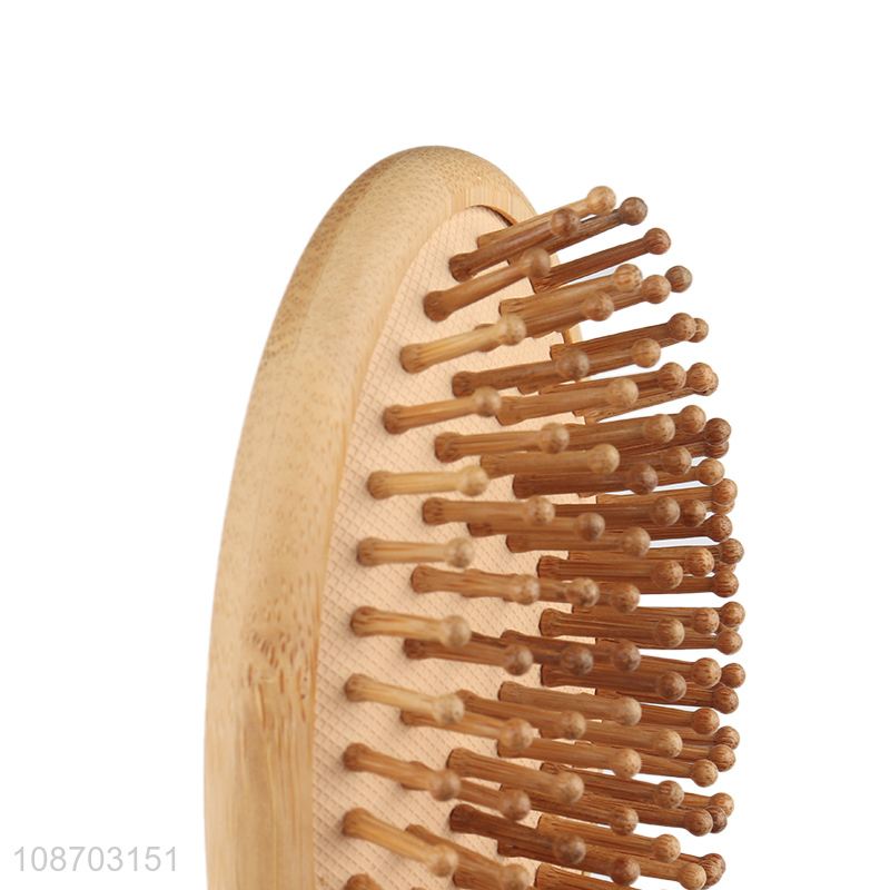 Good selling bamboo air cushion massage hair comb for long hair