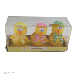 Good quality mini Easter chicks for Easter <em>party</em> home table decoration