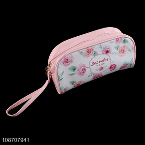 Good sale portable travel home zipper cosmetic bag makeup bag wholesale