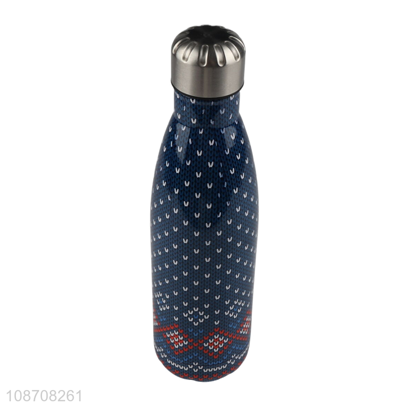 China products stainless steel portable vacuum insulated water bottle for sale