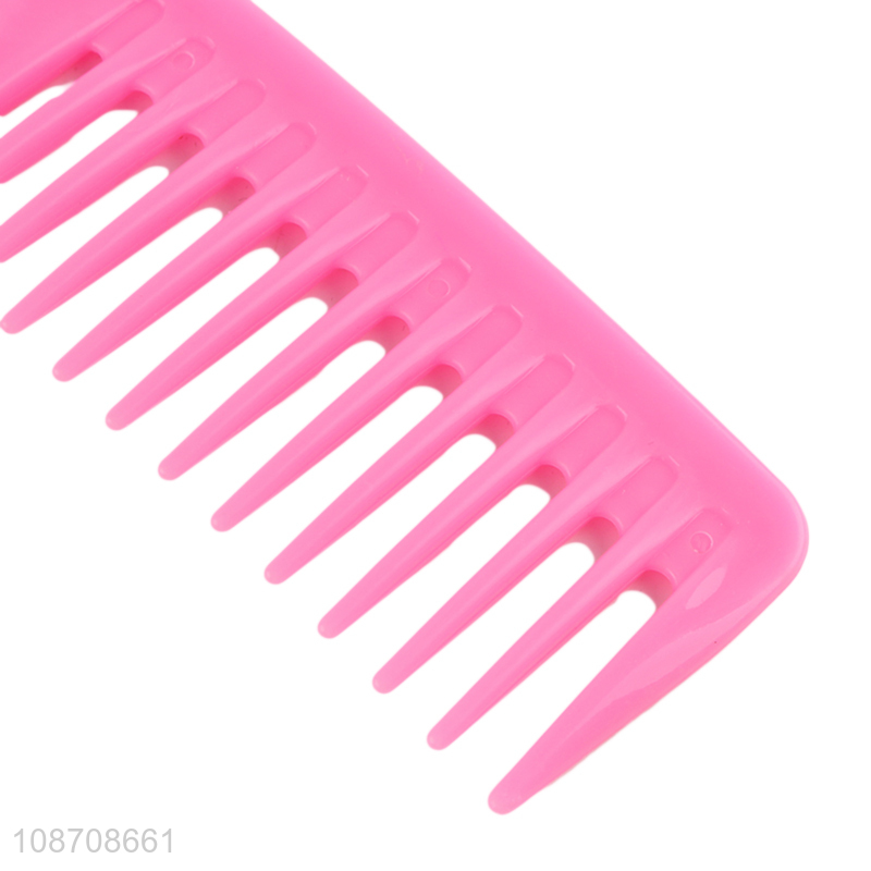 Hot items plastic wide tooth hair comb hair brush for sale