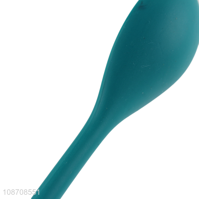 Yiwu market long handle silicone basting spoon for kitchen utensils