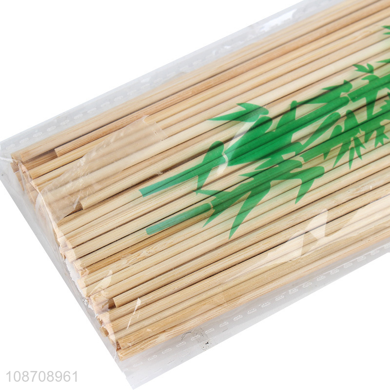 Factory supply natural bamboo skewers for grilling, fruits & appetizers