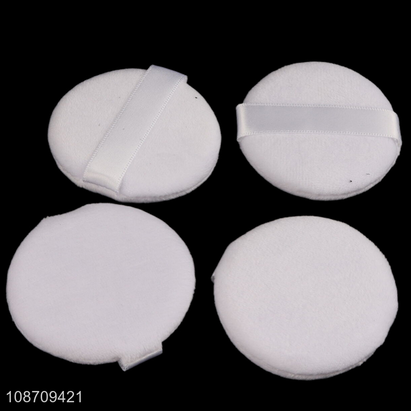 Wholesale 4pcs face makeup sponge powder puff for loose powder