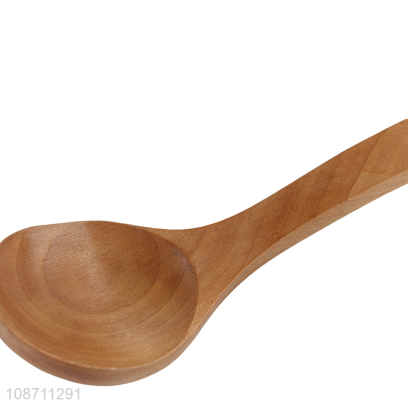 China supplier wooden kitchen utensils soup ladle for sale