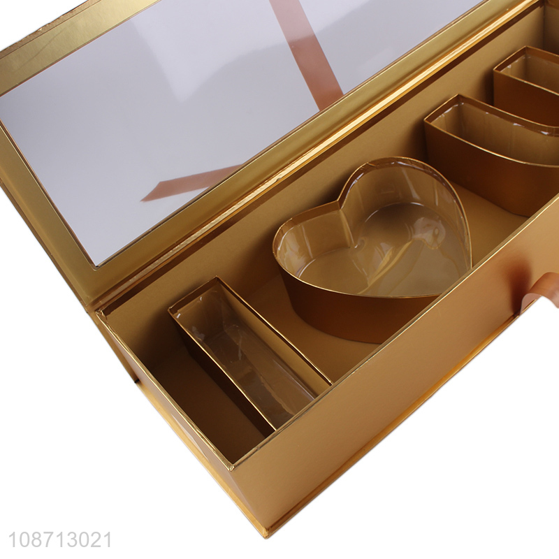 Wholesale Valentine's Day flower gift box preserved flower wrapping box