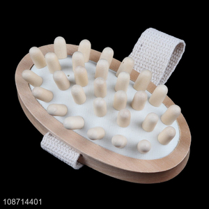 New product handheld airbag wooden body massager for dredge meridians