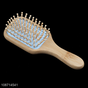 New product bamboo massage hair brush air cushion detangling comb