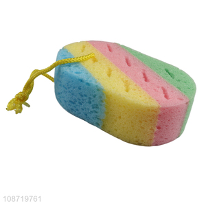 China products reusable body exfoliating bath shower sponge wholesale