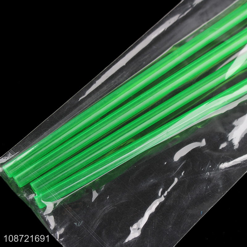 Good quality clear reusable plastic drinking straws plastic party straws