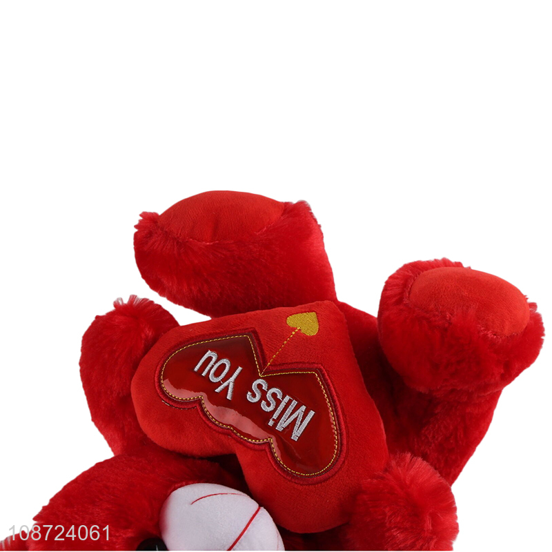 New product Valentines stuffed plush bear toys for kids adults