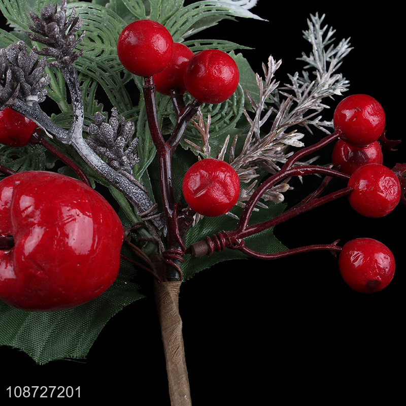 Hot selling artificial Christmas branch twig sprig for Xmas tree decoration