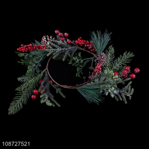 Good quality artificial Christmas garland for indoor outdoor garden decor